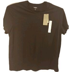 Goodfellow & Co Men's V-Neck XXL T-Shirt Ebony Color